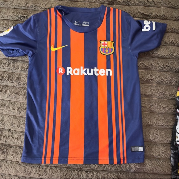 Nike Other - Nike Kids Barcelona Jersey in Blue and Orange